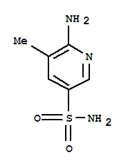 (9Ci)-6-氨基-5-甲基-3-吡啶磺酰胺结构式_329945-05-3结构式