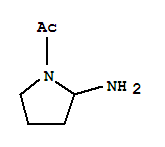 (9Ci)-1-乙酰基-2-吡咯烷胺结构式_330842-79-0结构式