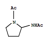 (9Ci)-N-(1-乙酰基-2-吡咯烷)-乙酰胺结构式_330842-81-4结构式