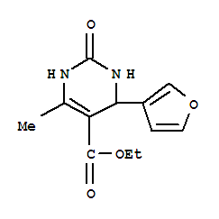 (9Ci)-4-(3-呋喃)-1,2,3,4-四氢-6-甲基-2-氧代-5-嘧啶羧酸乙酯结构式_332026-77-4结构式