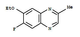 Quinoxaline,7-ethoxy-6-fluoro-2-methyl-(9ci) Structure,333452-36-1Structure