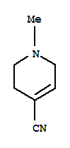 (9ci)-1,2,3,6-四氢-1-甲基-4-吡啶甲腈结构式_33495-33-9结构式