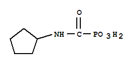 (9Ci)-[(环戊基氨基)羰基]-磷酸结构式_334997-03-4结构式