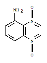(8Ci)-5-氨基-喹噁啉,1,4-二氧化物结构式_33544-28-4结构式