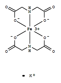 Iminodiacetic acid ferric potassium salt Structure,33615-61-1Structure