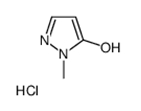 1-甲基-1H-吡唑-5-醇盐酸盐结构式_33641-16-6结构式