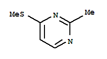(8CI,9CI)-2-甲基-4-(甲基硫代)-嘧啶结构式_33779-33-8结构式