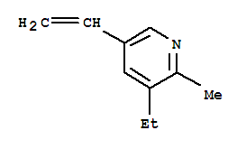 (9Ci)-5-乙烯-3-乙基-2-甲基-吡啶结构式_337957-82-1结构式