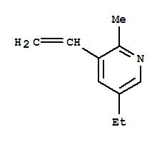 (9Ci)-3-乙烯-5-乙基-2-甲基-吡啶结构式_337957-83-2结构式