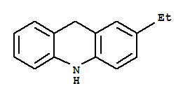 (9Ci)-2-乙基-9,10-二氢-吖啶结构式_337959-60-1结构式