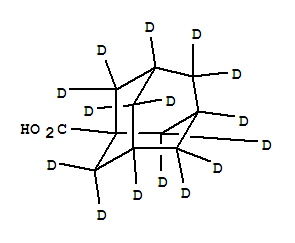 1-金刚烷甲酸-D15氘代结构式_33830-12-5结构式