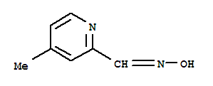 (9Ci)-4-甲基-2-吡啶羧醛肟结构式_339363-87-0结构式