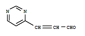 (9Ci)-3-(4-嘧啶)-2-丙烯醛结构式_339364-84-0结构式