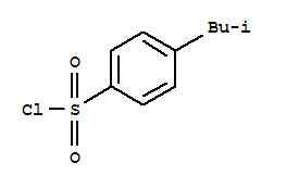 4-异丁基苯磺酰氯结构式_339370-45-5结构式