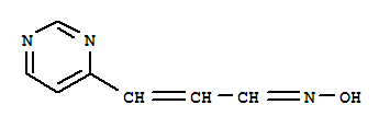 (9Ci)-3-(4-嘧啶)-2-丙烯醛肟结构式_339546-58-6结构式
