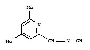 (9Ci)-4,6-二甲基-2-吡啶羧醛肟结构式_339585-98-7结构式