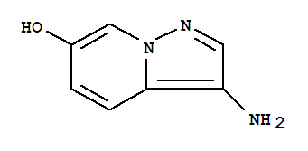 (9Ci)-3-氨基-吡唑并[1,5-A]吡啶-6-醇结构式_340961-97-9结构式