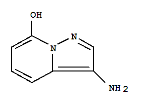 (9Ci)-3-氨基-吡唑并[1,5-A]吡啶-7-醇结构式_340961-98-0结构式