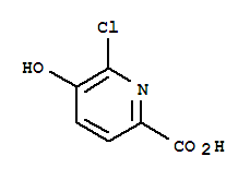 6-氯-5-羟基-2-吡啶羧酸结构式_341008-96-6结构式