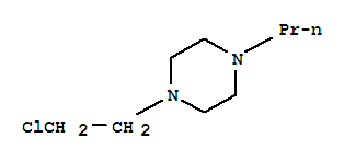 (9CI)-1-(2-氯乙基)-4-丙基哌嗪结构式_342403-10-5结构式