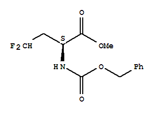 (S)-2-benzyloxycarbonylamino-4,4-difluoro-butyric acid methyl ester Structure,342612-83-3Structure