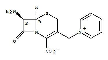 7-氨基-3-(1-吡啶甲基)-3-头孢烯-4-羧酸结构式_3432-88-0结构式