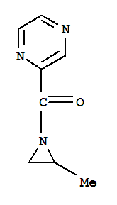 (9CI)-2-甲基-1-(吡嗪羰基)-氮丙啶结构式_343332-36-5结构式