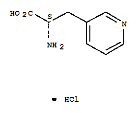 3-(3-吡啶)-l-丙氨酸盐酸盐结构式_343626-03-9结构式