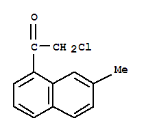 Ethanone,2-chloro-1-(7-methyl-1-naphthalenyl)-(9ci) Structure,343778-44-9Structure