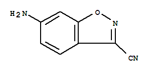 6-氨基-1,2-苯并恶唑-3-甲腈结构式_343868-60-0结构式