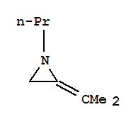 (9CI)-2-(1-甲基亚乙基)-1-丙基-氮丙啶结构式_343927-77-5结构式