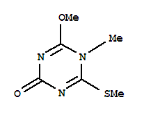 (9Ci)-4-甲氧基-5-甲基-6-(甲基硫代)-1,3,5-噻嗪-2(5H)-酮结构式_344296-00-0结构式