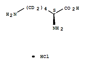 L-赖氨酸盐酸盐-D8结构式_344298-93-7结构式