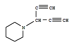 (9CI)-1-(1-乙炔-2-丙炔)-哌啶结构式_344395-89-7结构式