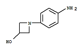 1-(4-氨基苯基)-氮杂啶-3-醇结构式_344405-82-9结构式