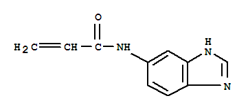 (8ci)-n-5-苯并咪唑-丙烯酰胺结构式_34443-03-3结构式