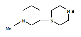 (9CI)-1-(1-甲基-3-哌啶基)-哌嗪结构式_344436-00-6结构式