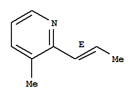 (9CI)-3-甲基-2-(1E)-1-丙烯基-吡啶结构式_344902-34-7结构式