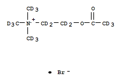 溴化乙酰胆碱-D16氘代结构式_347841-43-4结构式