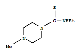 1-Piperazinecarbothioamide,n-ethyl-4-methyl-(9ci) Structure,347908-50-3Structure
