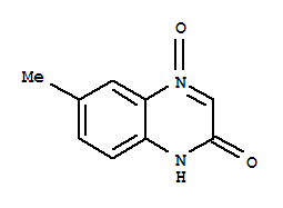 2(1H)-quinoxalinone,6-methyl-,4-oxide Structure,34797-72-3Structure