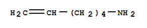 1-氨基-5-己烯结构式_34825-70-2结构式