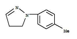 1-对甲苯-4,5-二氢-1H-吡唑结构式_34946-99-1结构式
