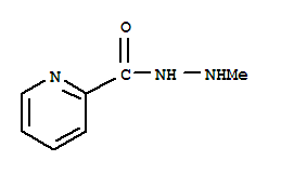 (9ci)-2-甲基肼2-吡啶羧酸结构式_34955-20-9结构式