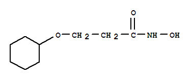 (9CI)-3-(环己氧基)-N-羟基-丙酰胺结构式_350513-32-5结构式