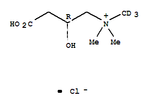 盐酸左旋肉碱-D3氘代结构式_350818-62-1结构式