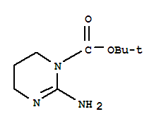 2-Methyl-2-propanyl 2-amino-5,6-dihydro-1(4h)-pyrimidinecarboxylate Structure,351447-46-6Structure