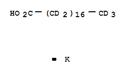 十八酸钾-D35结构式_352438-89-2结构式