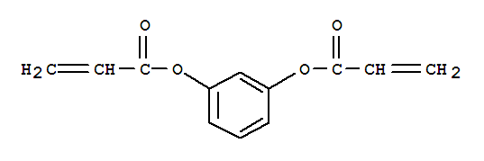 1,3-亚苯基二丙烯酸酯结构式_35289-72-6结构式