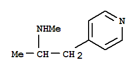 (9Ci)-N,Alpha-二甲基-4-吡啶乙胺结构式_353525-92-5结构式